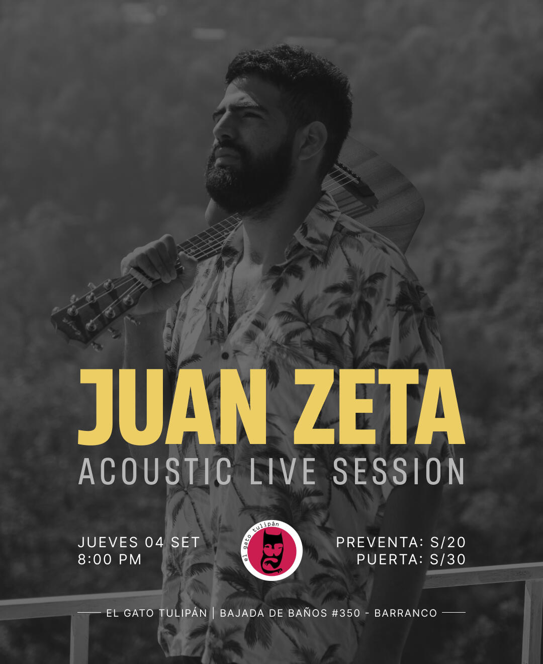 Juan Zeta en el Gato Tulipan 04.09